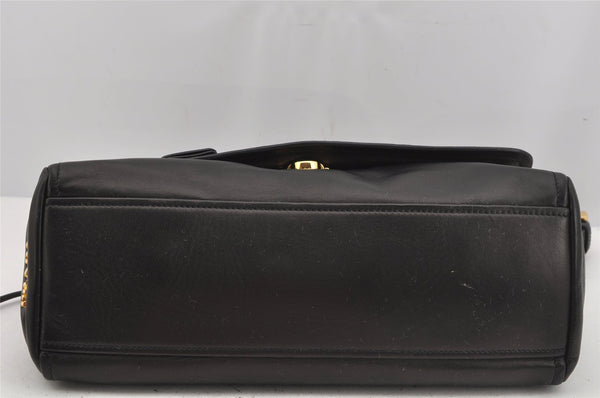 Authentic PRADA Leather Nappa Shoulder Hand Bag Purse BR4351 Black Junk 4199J