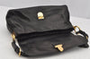 Authentic PRADA Leather Nappa Shoulder Hand Bag Purse BR4351 Black Junk 4199J