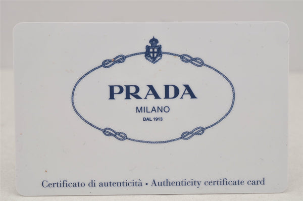 Authentic PRADA Leather Nappa Shoulder Hand Bag Purse BR4351 Black Junk 4199J