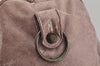 Authentic BALENCIAGA Classic Twiggy 2Way Hand Bag Leather 128523 Purple 4200J