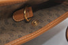 Auth GUCCI Micro GG PVC Leather 2Way Briefcase Business Bag Brown Junk 4201J