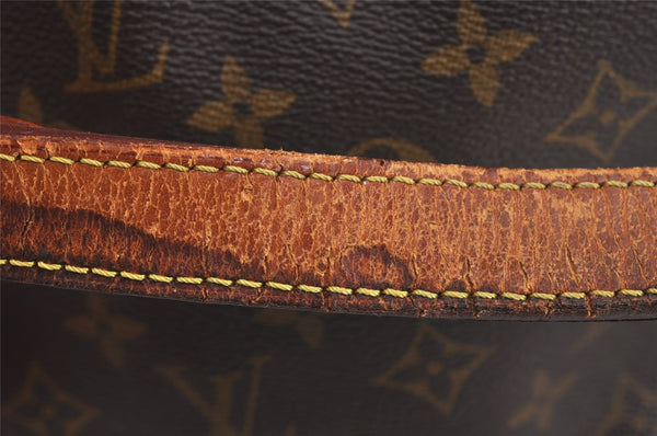 Authentic Louis Vuitton Monogram Petit Noe M42226 Shoulder Drawstring Bag 4203J