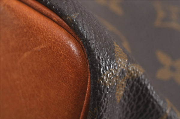 Authentic Louis Vuitton Monogram Petit Noe M42226 Shoulder Drawstring Bag 4203J