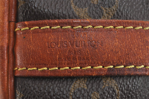 Authentic Louis Vuitton Monogram Petit Noe M42226 Shoulder Drawstring Bag 4203J