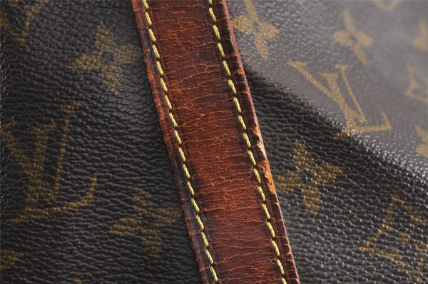 Authentic Louis Vuitton Monogram Petit Noe M42226 Shoulder Drawstring Bag 4203J