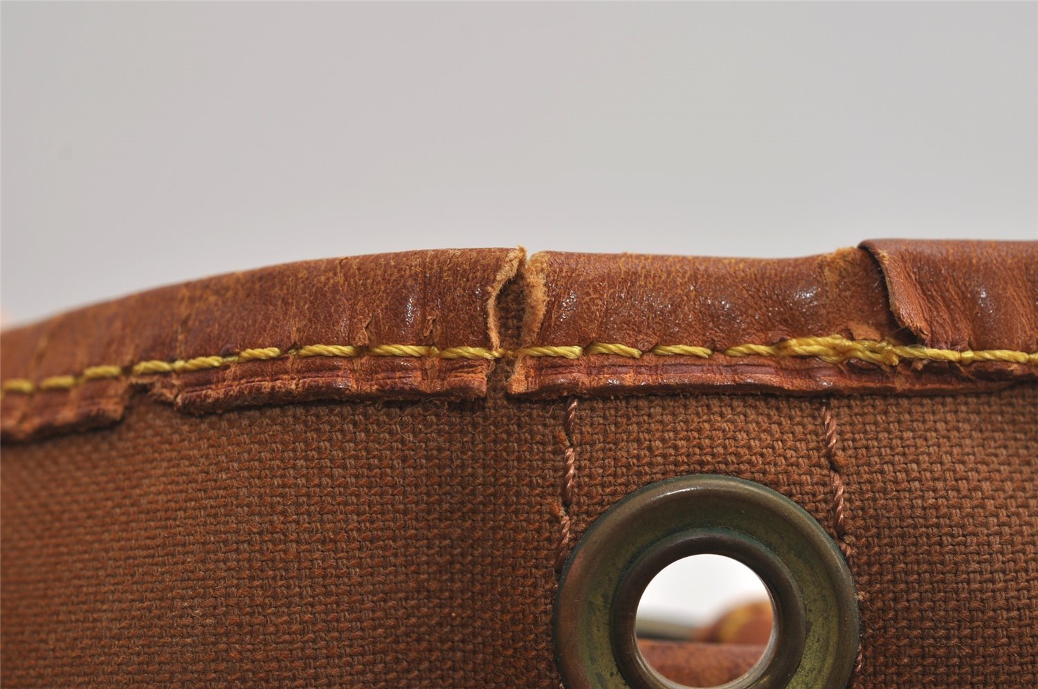 Authentic Louis Vuitton Monogram Petit Noe M42226 Shoulder Drawstring Bag 4203J