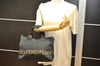 Authentic FENDI Vintage Nylon Leather Tote Hand Bag Purse Black 4203K