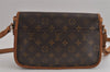 Authentic Louis Vuitton Monogram Sologne Shoulder Cross Body Bag M42250 LV 4204J