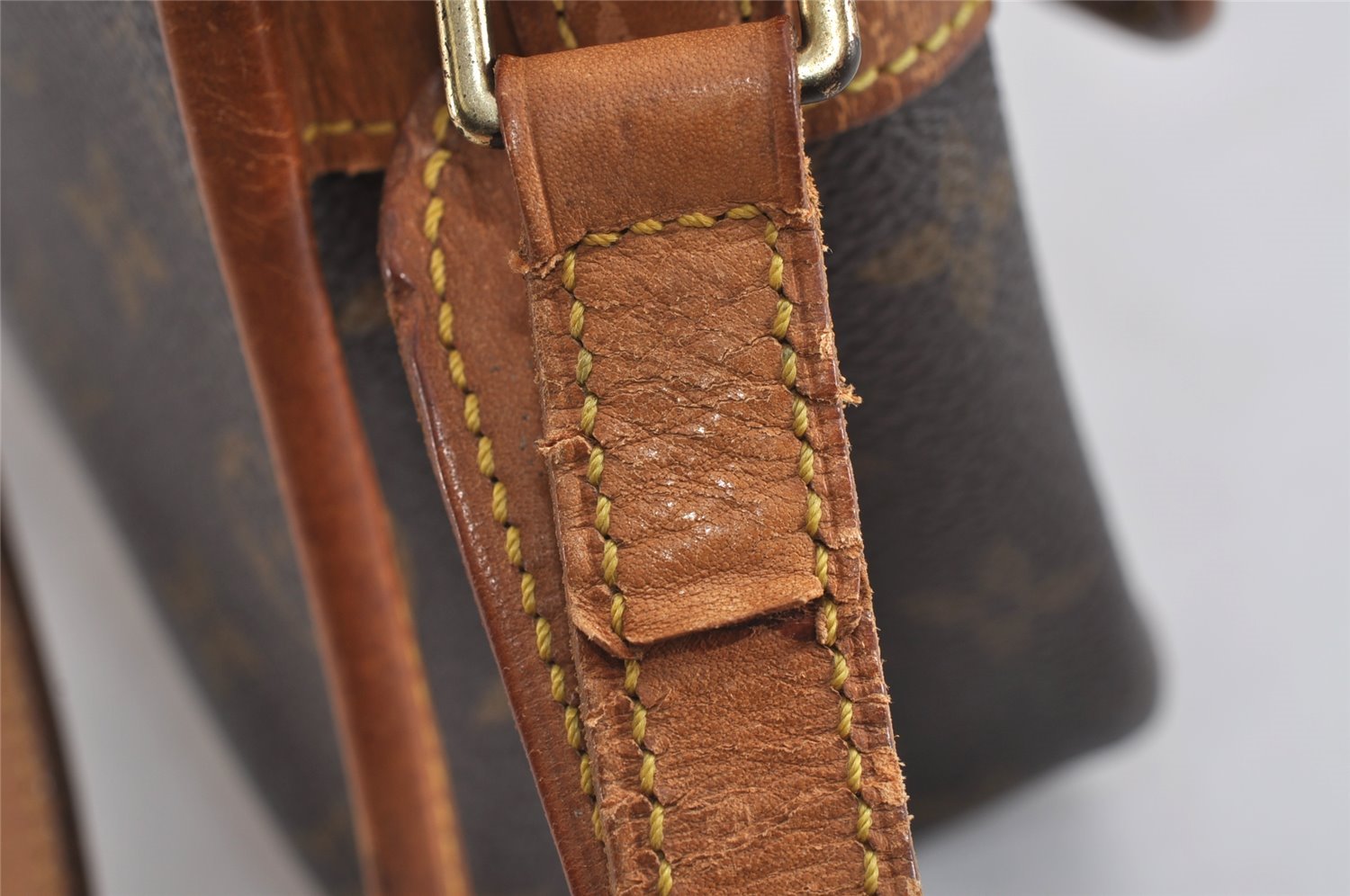 Authentic Louis Vuitton Monogram Sologne Shoulder Cross Body Bag M42250 LV 4204J