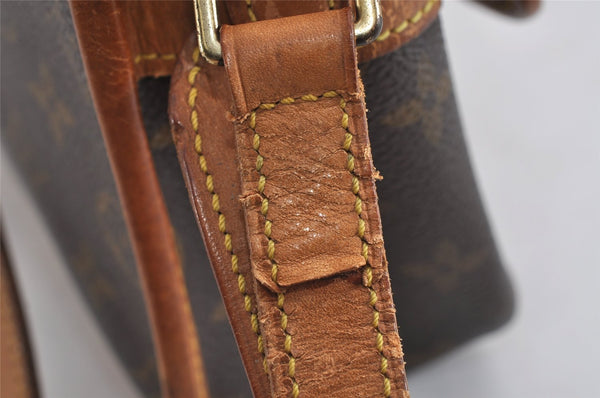 Authentic Louis Vuitton Monogram Sologne Shoulder Cross Body Bag M42250 LV 4204J