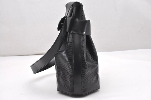 Auth Louis Vuitton Epi Sac De Paule PM Shoulder Cross Bag Black M80157 LV 4204K