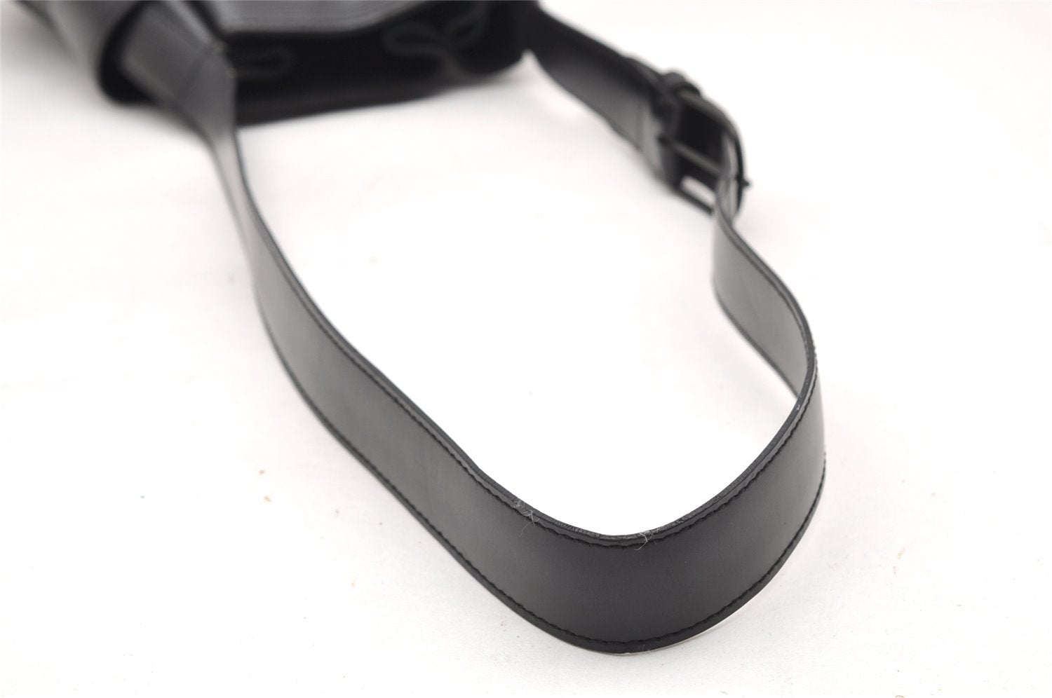 Auth Louis Vuitton Epi Sac De Paule PM Shoulder Cross Bag Black M80157 LV 4204K