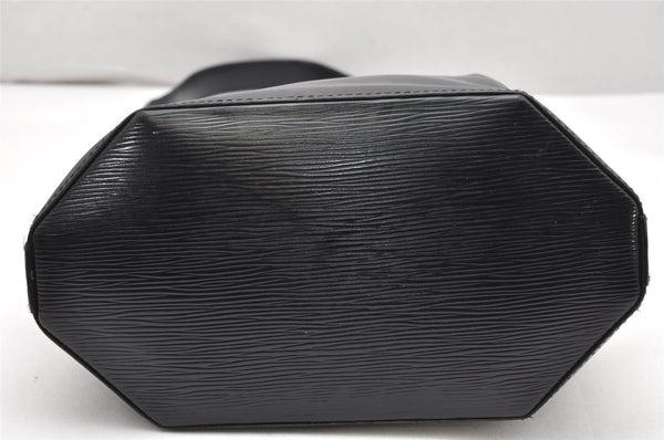 Auth Louis Vuitton Epi Sac De Paule PM Shoulder Cross Bag Black M80157 LV 4204K