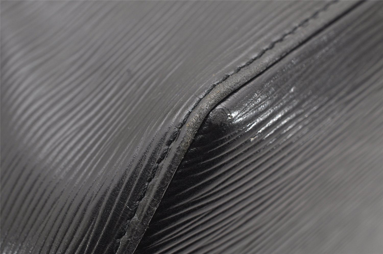 Auth Louis Vuitton Epi Sac De Paule PM Shoulder Cross Bag Black M80157 LV 4204K