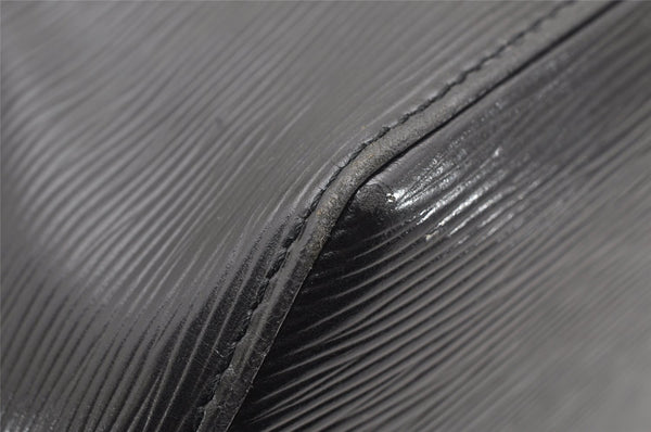 Auth Louis Vuitton Epi Sac De Paule PM Shoulder Cross Bag Black M80157 LV 4204K