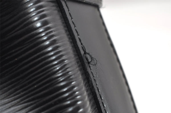 Auth Louis Vuitton Epi Sac De Paule PM Shoulder Cross Bag Black M80157 LV 4204K