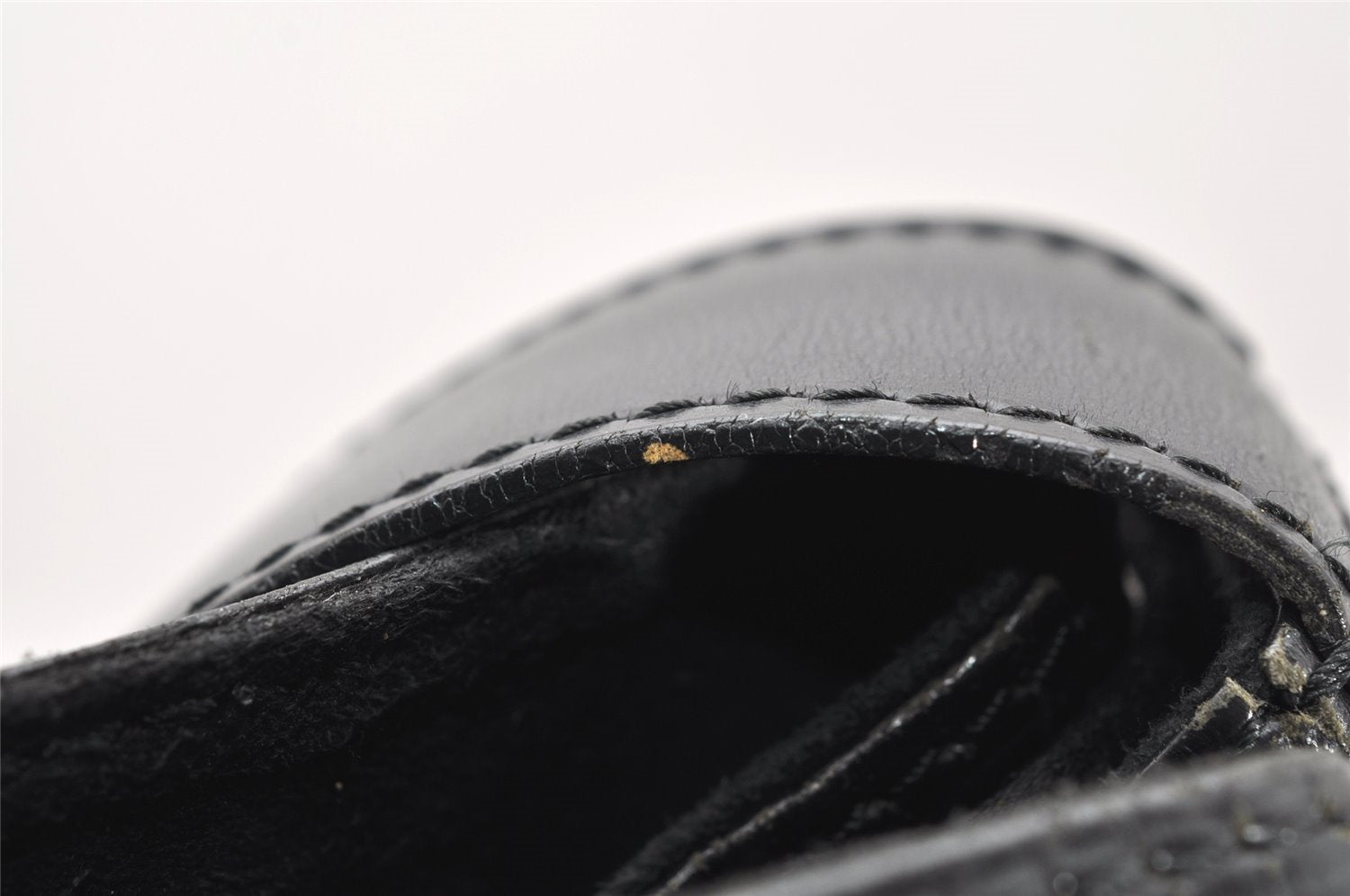 Auth Louis Vuitton Epi Sac De Paule PM Shoulder Cross Bag Black M80157 LV 4204K