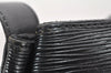 Auth Louis Vuitton Epi Sac De Paule PM Shoulder Cross Bag Black M80157 LV 4204K