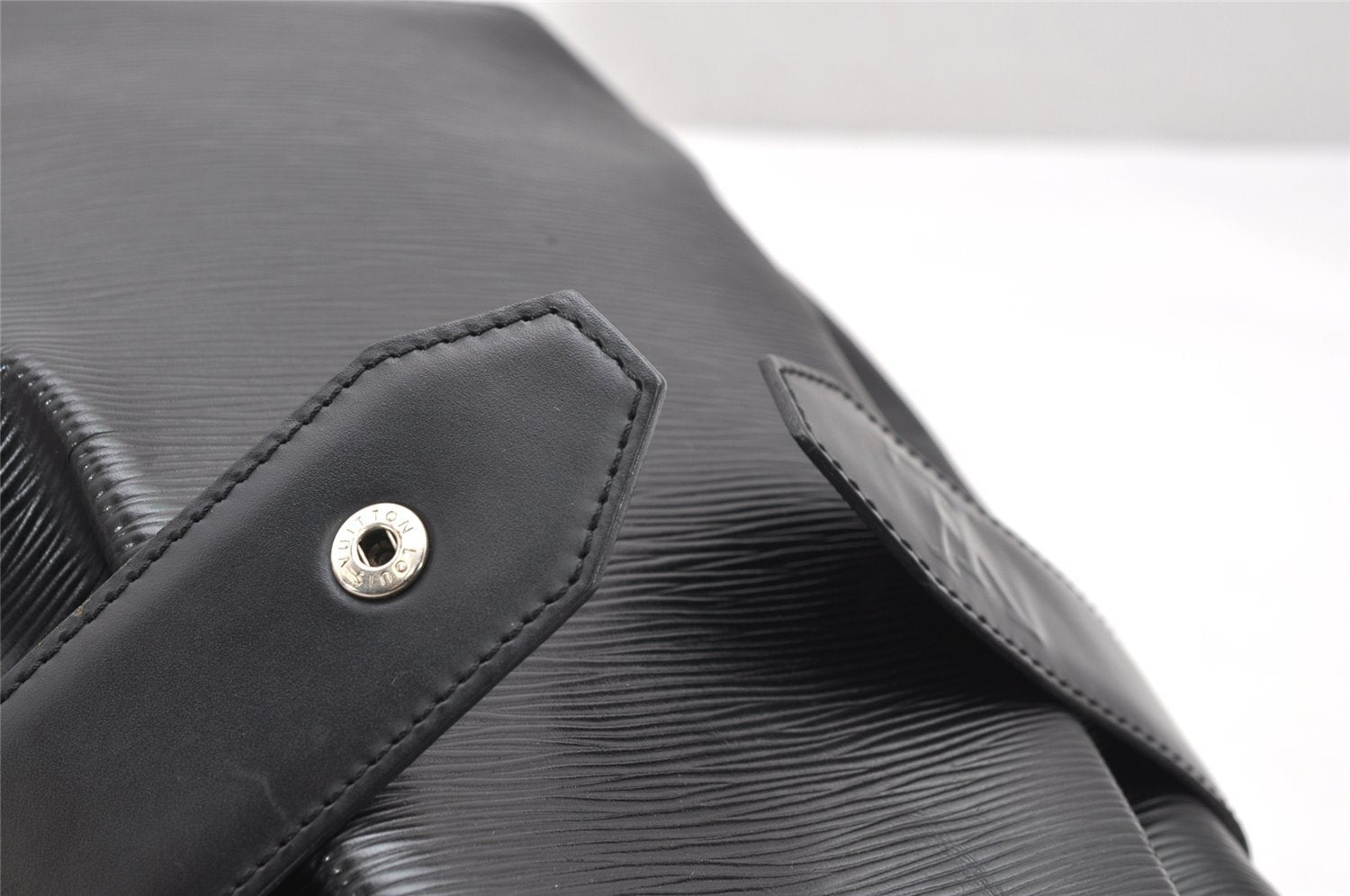 Auth Louis Vuitton Epi Sac De Paule PM Shoulder Cross Bag Black M80157 LV 4204K