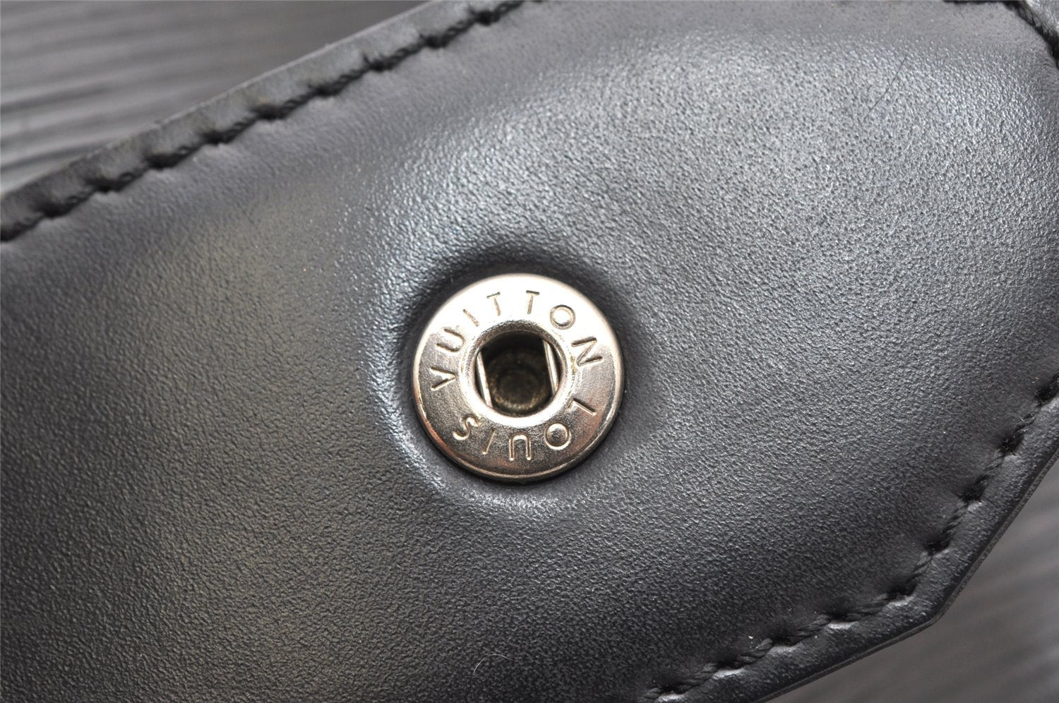 Auth Louis Vuitton Epi Sac De Paule PM Shoulder Cross Bag Black M80157 LV 4204K