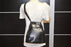 Auth Louis Vuitton Epi Sac De Paule PM Shoulder Cross Bag Black M80157 LV 4204K