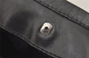 Authentic GUCCI Vintage Shoulder Tote Bag GG Canvas Leather 106242 Black 4205I