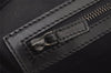 Authentic GUCCI Vintage Shoulder Tote Bag GG Canvas Leather 106242 Black 4205I