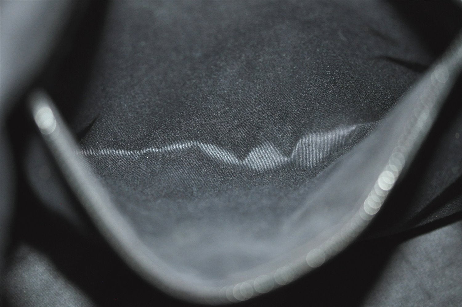 Authentic GUCCI Vintage Shoulder Tote Bag GG Canvas Leather 106242 Black 4205I