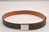 Authentic Louis Vuitton Damier Ceinture Carre Belt 80cm 31.5" M6803 LV 4205J