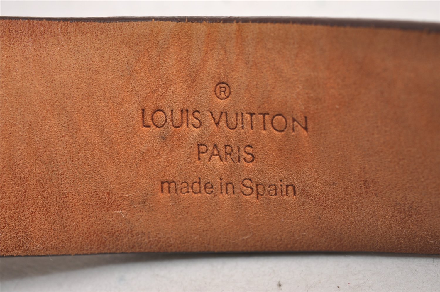 Authentic Louis Vuitton Damier Ceinture Carre Belt 80cm 31.5