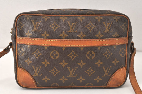 Authentic Louis Vuitton Monogram Trocadero 27 Shoulder Bag M51274 LV Junk 4205K