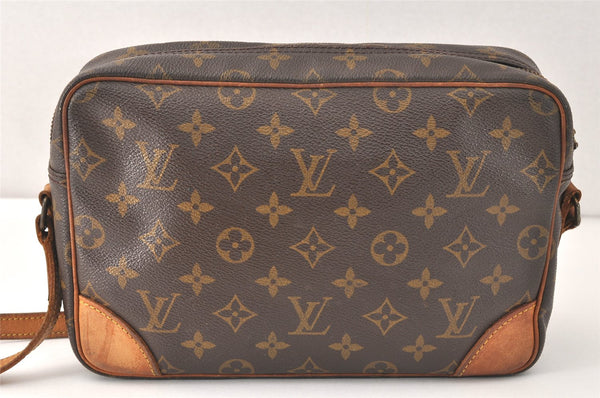 Authentic Louis Vuitton Monogram Trocadero 27 Shoulder Bag M51274 LV Junk 4205K