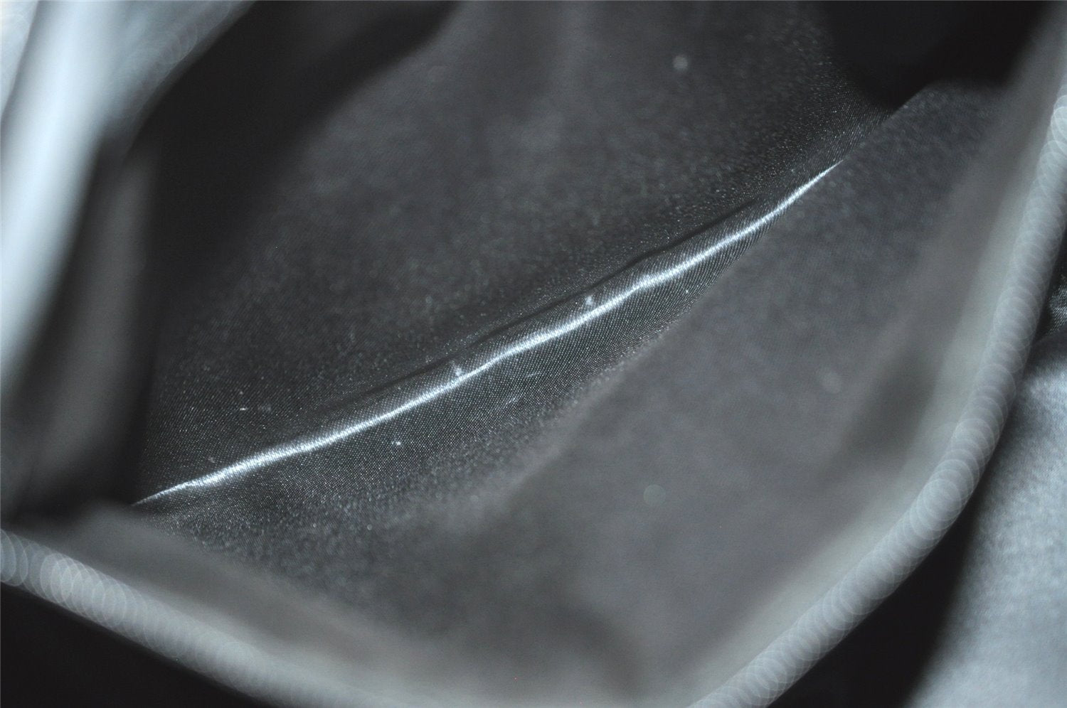 Authentic GUCCI Jackie Shoulder Hand Bag Purse Nylon Leather 0013306 Black 4206I