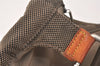 Authentic Louis Vuitton Damier Geant Arche Waist Bag Brown M93022 LV Junk 4206K