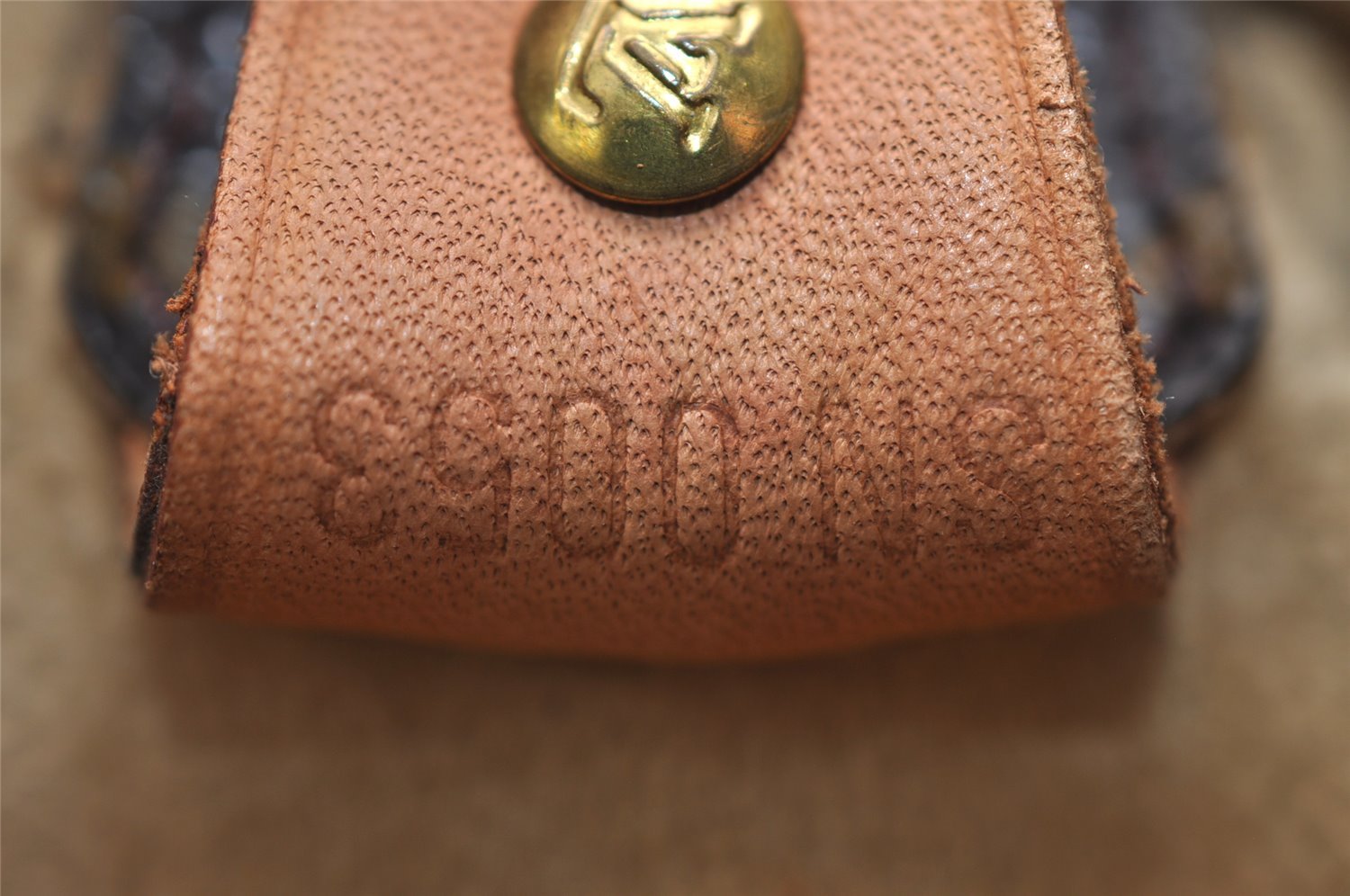 Authentic Louis Vuitton Monogram Looping GM Shoulder Bag M51145 LV 4208I