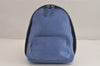 Authentic Stella McCartney Falabella 2Way Shoulder Backpack Leather Blue 4209J