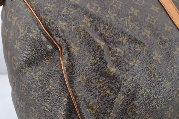 Authentic Louis Vuitton Monogram Keepall 55 Travel Boston Bag M41424 LV 4212I