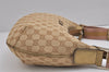 Auth GUCCI Sherry Line Shoulder Cross Bag GG Canvas Leather 181092 Beige 4212J