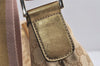 Auth GUCCI Sherry Line Shoulder Cross Bag GG Canvas Leather 181092 Beige 4212J