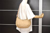 Auth GUCCI Sherry Line Shoulder Cross Bag GG Canvas Leather 181092 Beige 4212J