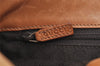 Authentic GUCCI Sherry Line Shoulder Bag Kandinsky Leather 0014057 Brown 4213J
