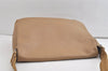 Authentic PRADA Vitello Travel Leather Nappa Shoulder Bag B8113 Beige 4213K