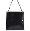 Authentic GUCCI Vintage Shoulder Hand Bag Purse Leather Black 4214J