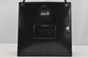 Authentic GUCCI Vintage Shoulder Hand Bag Purse Leather Black 4214J