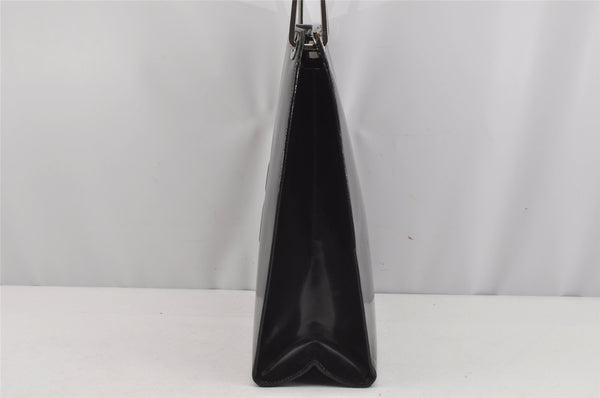 Authentic GUCCI Vintage Shoulder Hand Bag Purse Leather Black 4214J