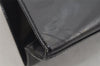 Authentic GUCCI Vintage Shoulder Hand Bag Purse Leather Black 4214J