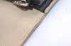 Authentic Louis Vuitton Portefeuille Lock Me 2 Wallet M62328 Beige Black 4214K