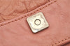 Authentic FENDI Selleria Vintage Shoulder Hand Bag Purse Leather Pink 4215I