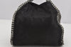 Authentic Stella McCartney Falabella Mini Shoulder Hand Bag Leather Black 4215J