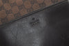 Authentic GUCCI Vintage Shoulder Tote Bag GG Canvas Leather 0190401 Black 4217K